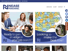 Tablet Screenshot of neasepersonnel.com